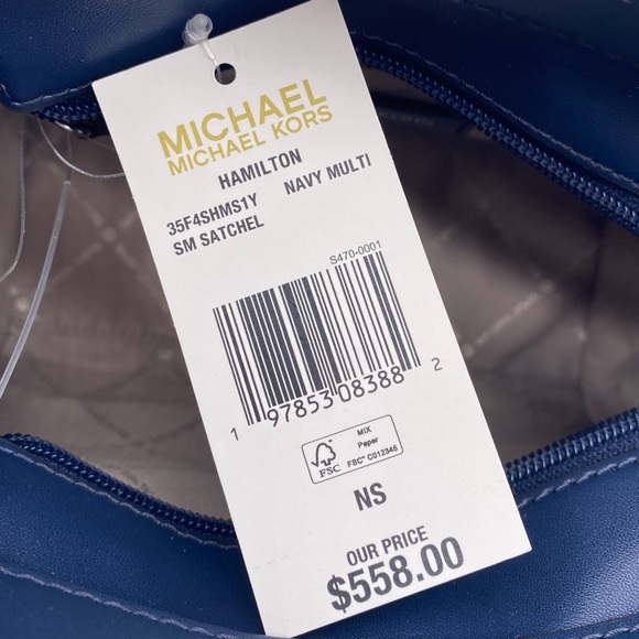 Michael Kors Small Hamilton Satchel Crossbody - Picture 13 of 13